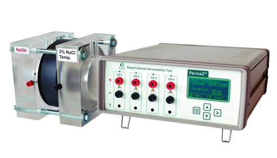 Rapid Chloride Permeability Tester